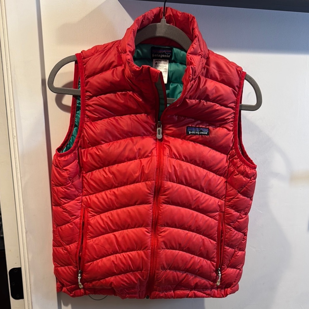 Patagonia Red Puffer Vest